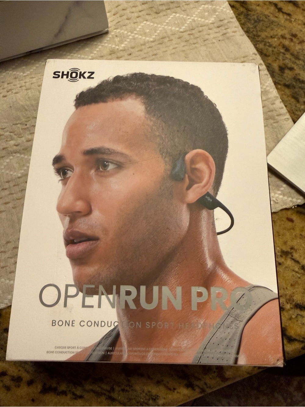 Shokz OpenRun Pro Bone Conduction Headphones — Black
